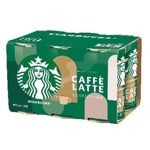 Starbucks Caffè Latte185g×6缶パック×20箱まとめ売り Amazon.co.jp: サントリー スターバックス カフェラテ 185g×6缶パック